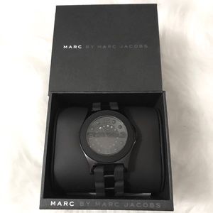 🚫sold🚫Marc Jacobs Black Pelly Watch